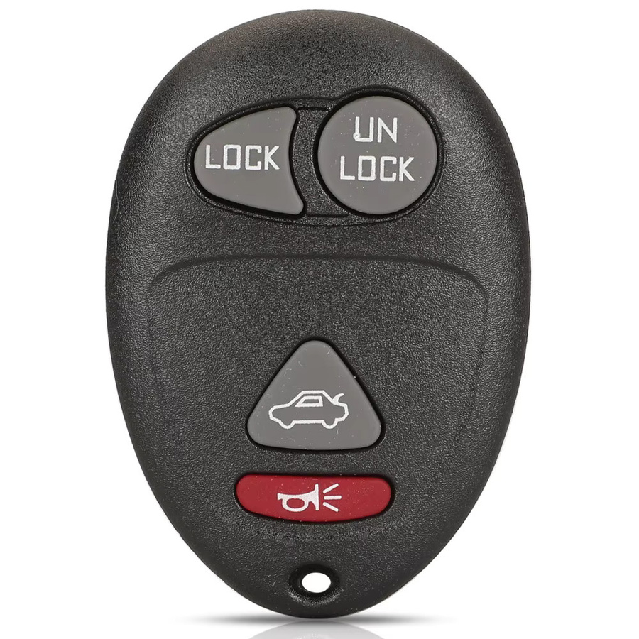 Jingyuqin Fernbedienung Auto Schlüssel mit 3/4 Tasten für Chevrolet Colorado Canyon H3 in Schwarz (315 MHz, L2C0007T) - Bild 2