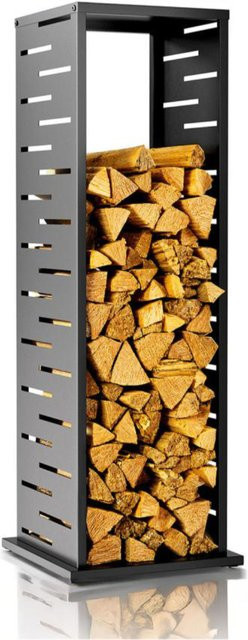 Westmann Kaminholzregal Luma Grid Anthrazit B/T/H: 38 x 38 x 112 cm - Bild 1