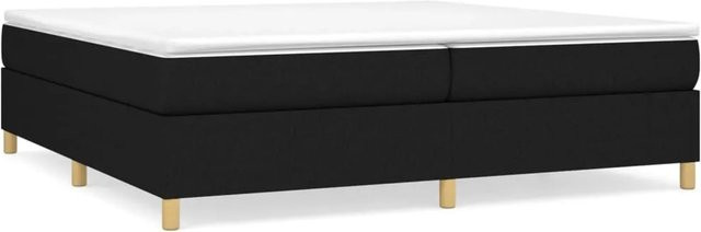 vidaXL Boxspringbett Hybrid mit Matratze Schwarz B/T/H: 200 x 200 x 35 cm - Bild 1