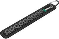 Wera Belt 9-teiliges Werkzeugset unbestückt, 1/4 Zoll, Schwarz, Textil - Bild 1