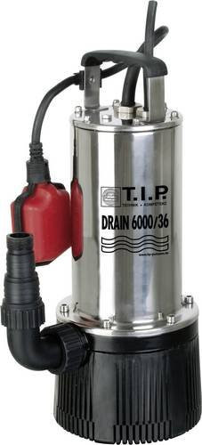 T.I.P. Tauchdruckpumpe Drain 6000/36 aus Edelstahl mit 6000 l/h und 34 m Förderhöhe - Bild 1