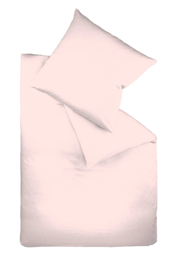 Fleuresse Bettwäsche aus Mako-Satin in Pink mit Reißverschluss, B/L: 240 x 220 cm - Bild 1