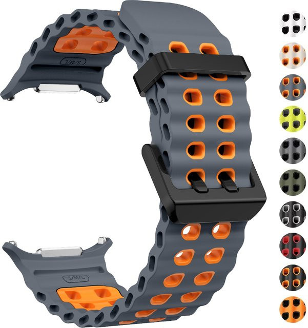 Samsung Uhrenarmband Silikon, Zweifarbig, Unisex - Bild 1