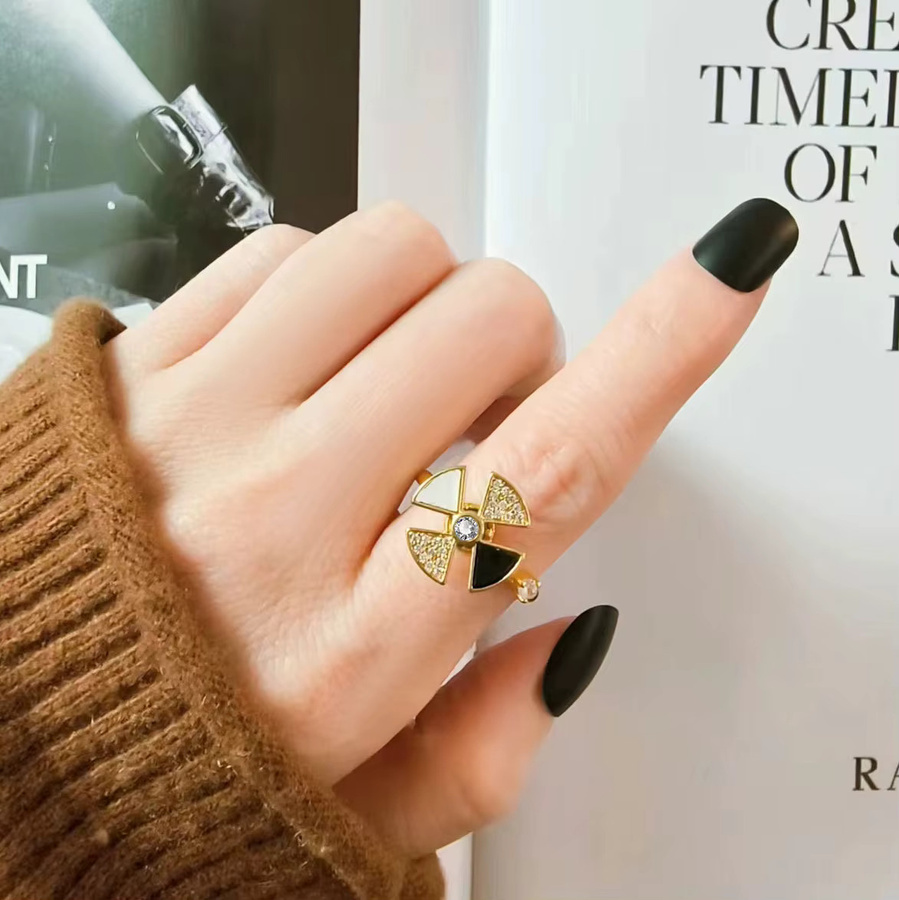 yiustar Ringe, Zirkonia, Perle, Damen - Bild 2