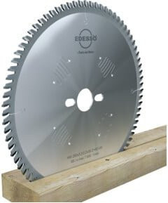 EDESSÖ Präzisions-Kreissägeblatt für Aufteilschnitte mit Hartmetallbestückung, Farbe: Silber, Durchmesser: 250 mm, Breite: 3,2 mm, Sägeblattdicke: 2,2 mm, Zähnezahl: 80 - Bild 1