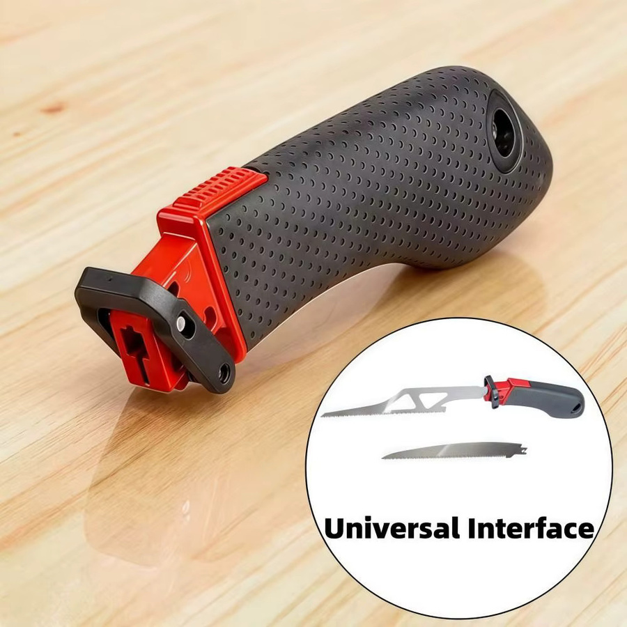 Universal Interface Säbelsäge mit Anti-Rutsch-Griff aus Kunststoff für komfortables Sägen - Bild 3