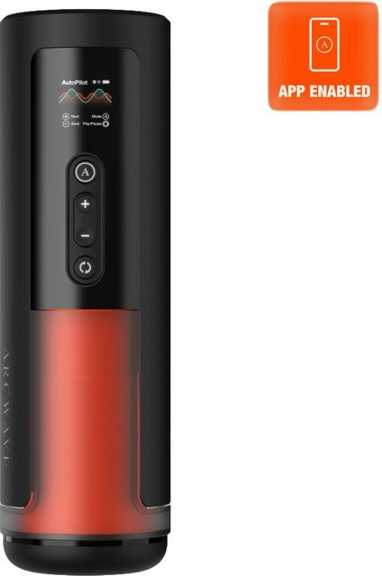 Arcwave Thruster Masturbator mit Stroking-Funktion und Rotation in Schwarz - Bild 1