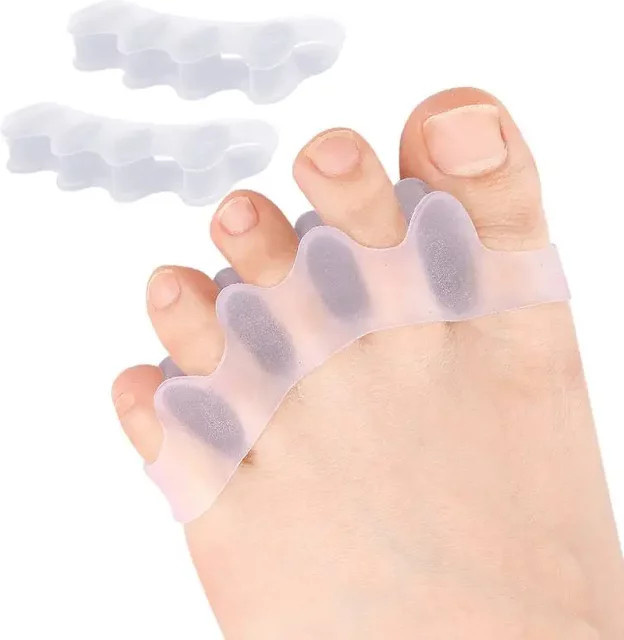 CNKESS Zehen Separator Bunion Corrector, Gel, Unisex - Bild 1