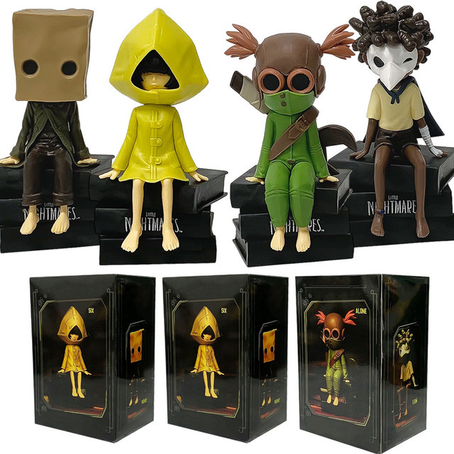 Bandai Little Nightmares Six/Mono/Leon Figur, Actionfigur, Gelb, Kunststoff - Bild 1