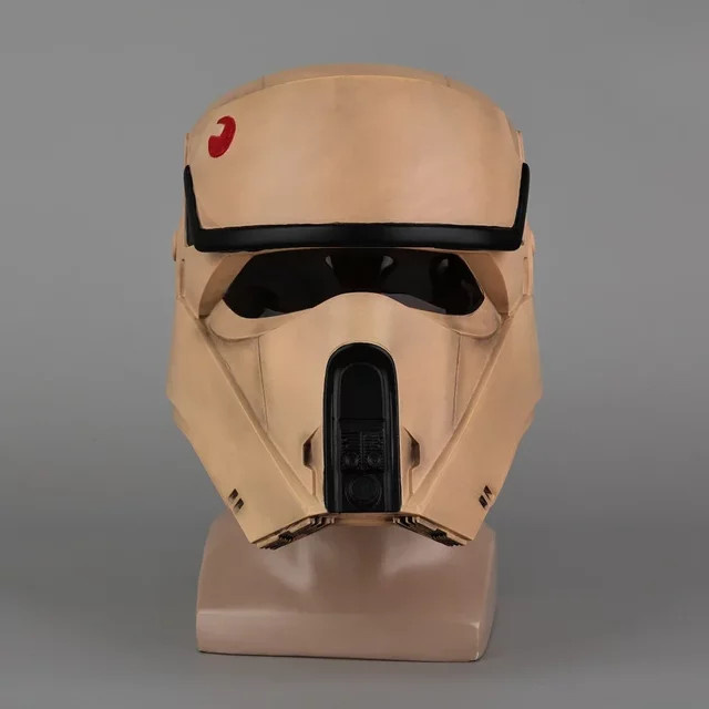 Beast Kingdom Star Wars Rogue One Vollkopfmasken, orangefarbener Helm, Maske - Bild 1