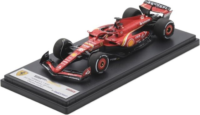 Looksmart Scuderia Ferrari SF-24 2024 F1 Großer Preis von Saudi-Arabien 3. Platz #16 C. Leclerc, Modellauto, 1:43 - Bild 1