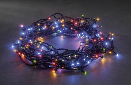 Konstsmide Micro LED Lichterkette mit 80 bunten LEDs für innen und außen, netzbetrieben, mehrfarbig - Bild 1