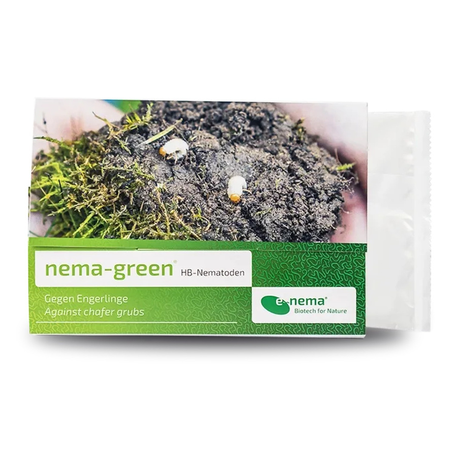 nema-green biologisches Nematoden-Mittel gegen Engerlinge mit 50 Mio. Nematoden für deinen Rasen - Bild 2