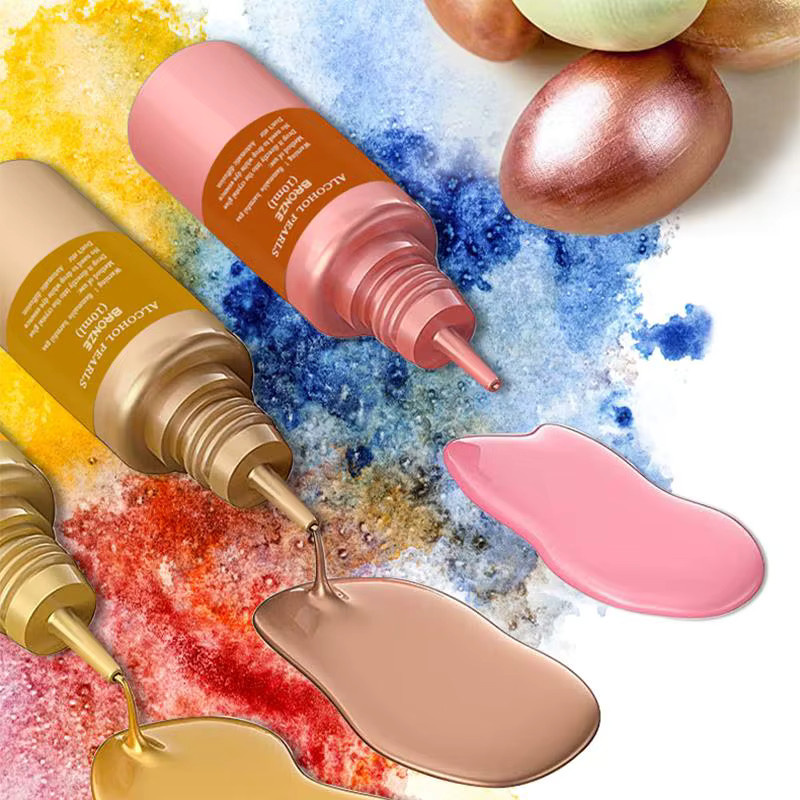 YAKAMOZ Harz Pigment Kit mit Alkohol-Tinte für DIY Epoxidharz-Schmuck in Multicolour - Bild 2