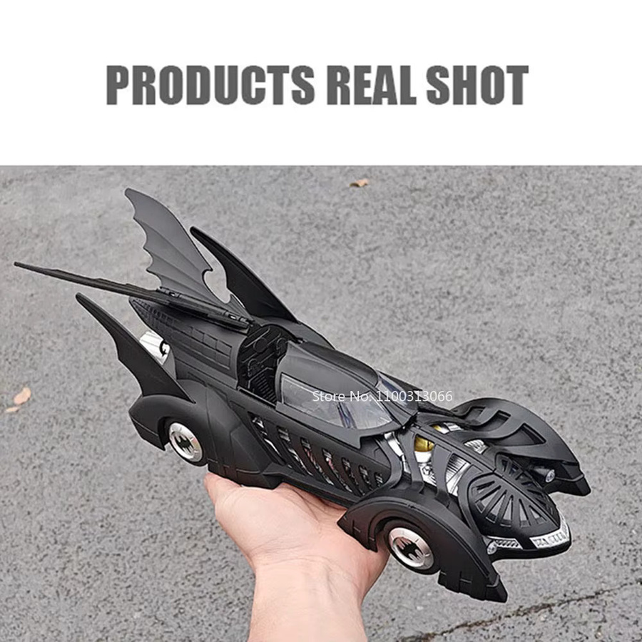 MAKEDA Batmobil 1995, Spielzeugmodell, 1:18, mit Musik, Metall - Bild 6
