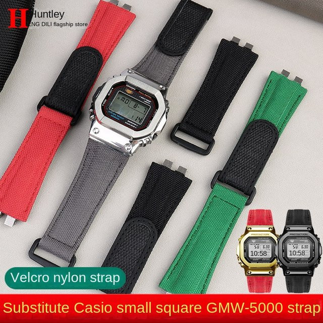 Casio Uhrenarmband, Edelstahl, Textil/NATO, Herren - Bild 1