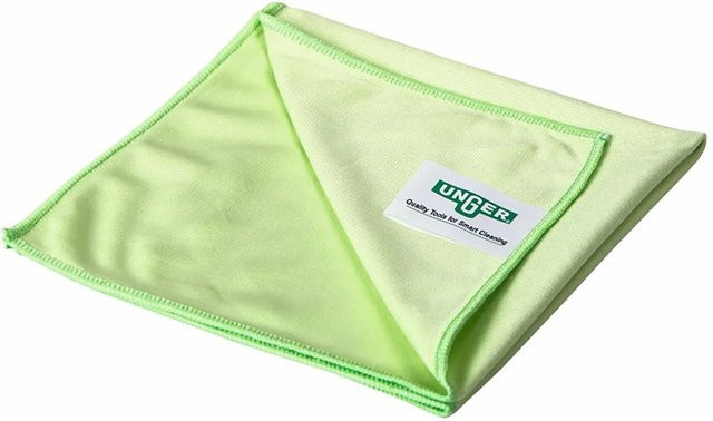 Unger MicroWipe Mikrofasertuch Grün B: 40 cm, H: 40 cm - Bild 1