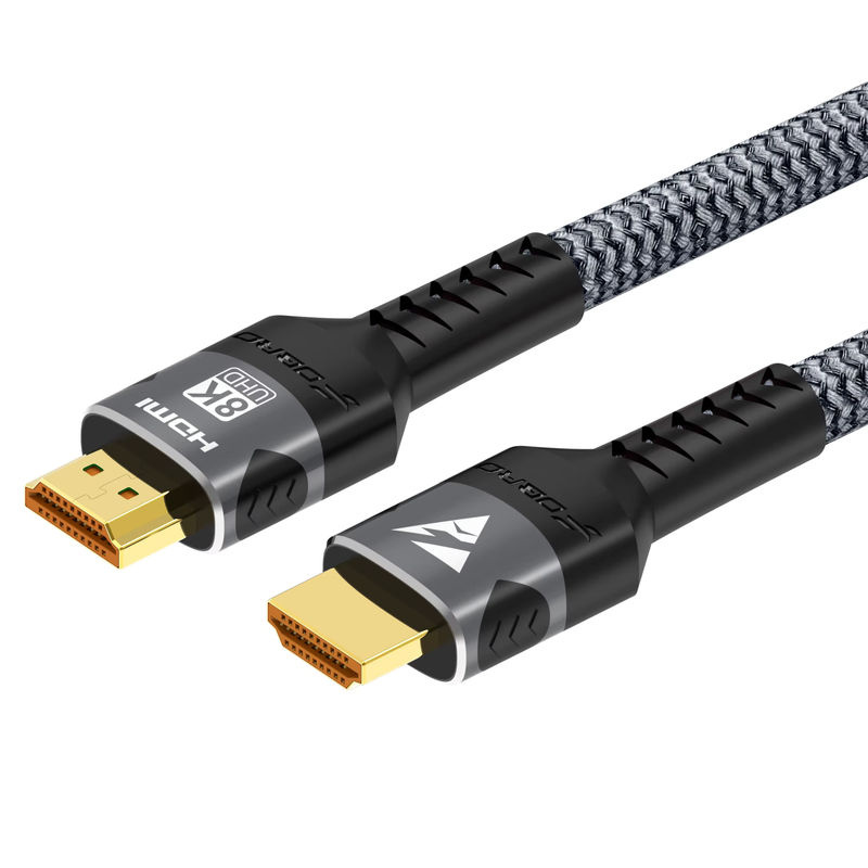 FDBOY HDMI 2.1 Kabel 8K mit 48 Gbit/s, geflochtenes Hochgeschwindigkeits-Kabel für 8K bei 60 Hz und 4K bei 120 Hz, Länge: 3 m - Bild 2
