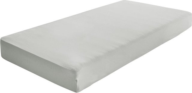 Spannbettlaken Optidream Exclusiv Silber - Bild 1