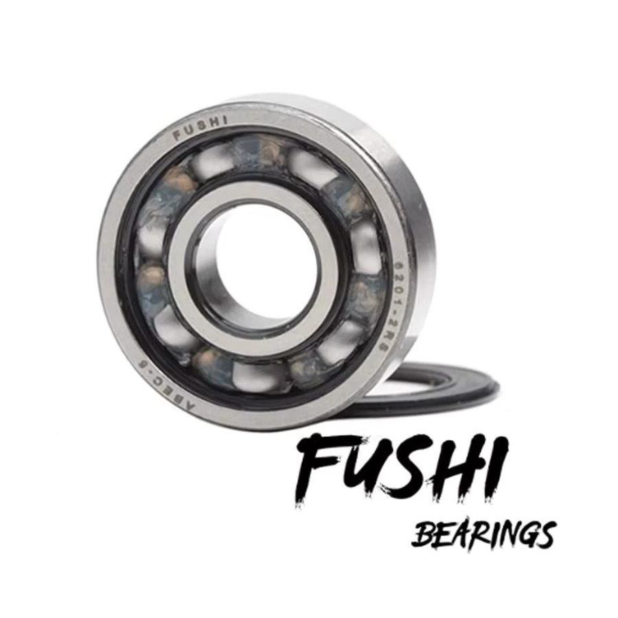 2 Stück FUSHIBEARING Rillenkugellager aus Chromstahl in Silber, Typ 6200 6201 6202 6203 6204 6205 - Bild 2
