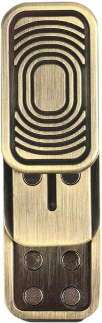 Binchi Outdoor Product Poker Push Card Fidget Slider, Metall, Haptische Münze - Bild 1