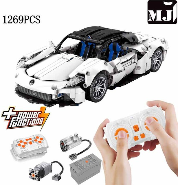 MJ BLOCK Technisches Sportwagen-Bausteinset, ab 14 Jahren - Bild 1