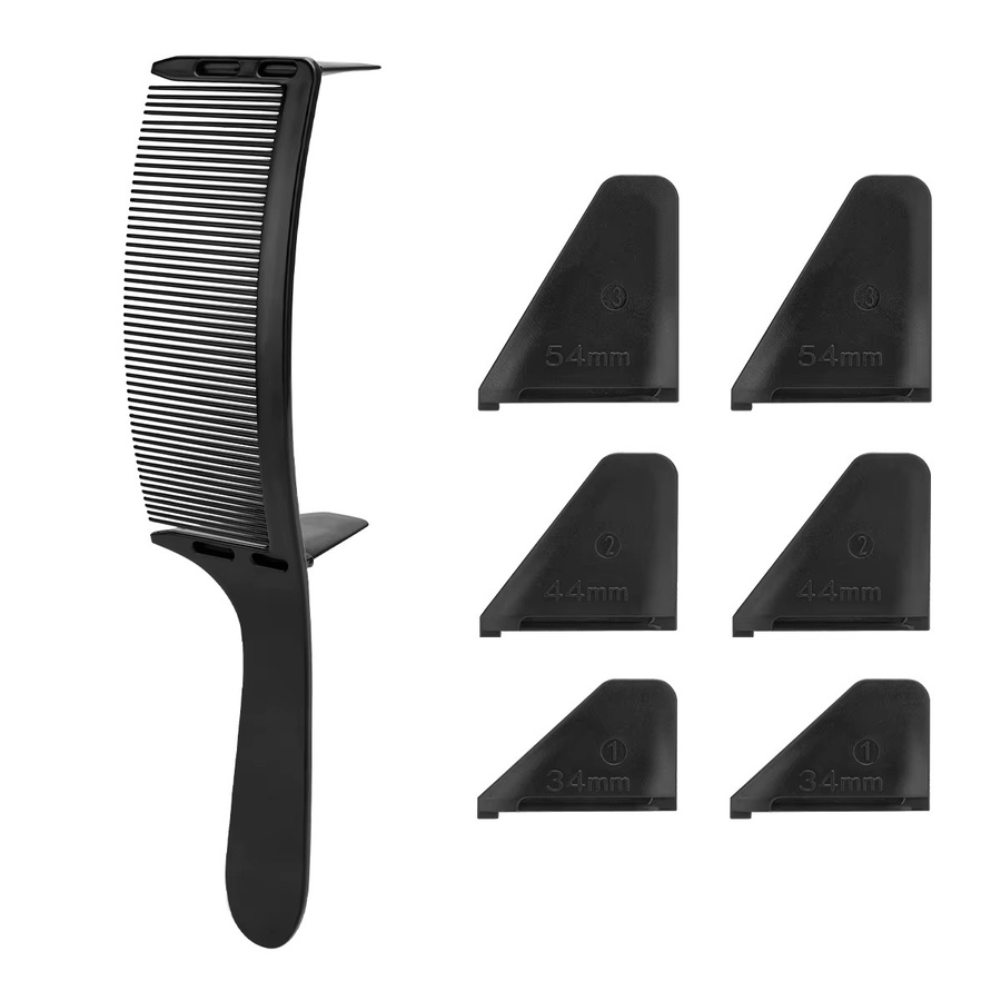 WANGDA PROFESSIONAL Kamm Set, Herren, Gebogen, Einstellbar - Bild 7