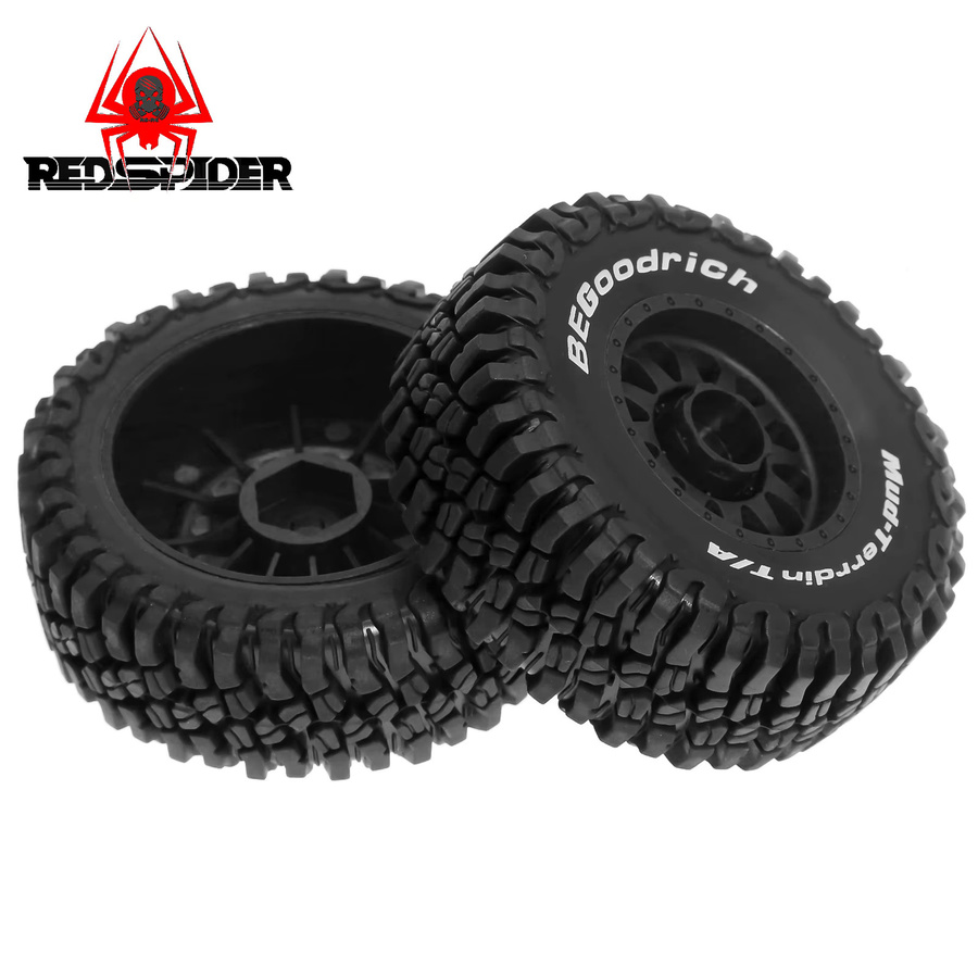 4 Stück RC-LKW-Reifen und Räder, All-Terrain-Reifen, 12 mm Sechskant - Bild 6