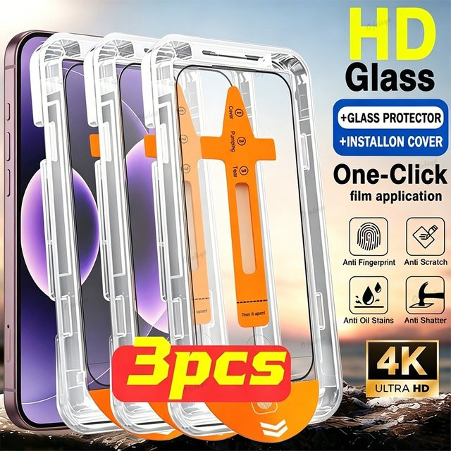 Gehärteter Glas-Displayschutz für Xiaomi Mi 17 Pro Max 15T Pro 14T 13T 12T 11T 13 14 T Pro Schutzfolie in Transparent - Bild 1