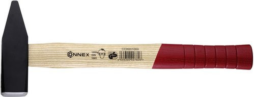 Connex Schlosserhammer mit Holzgriff, 1 kg, bunt - Bild 1