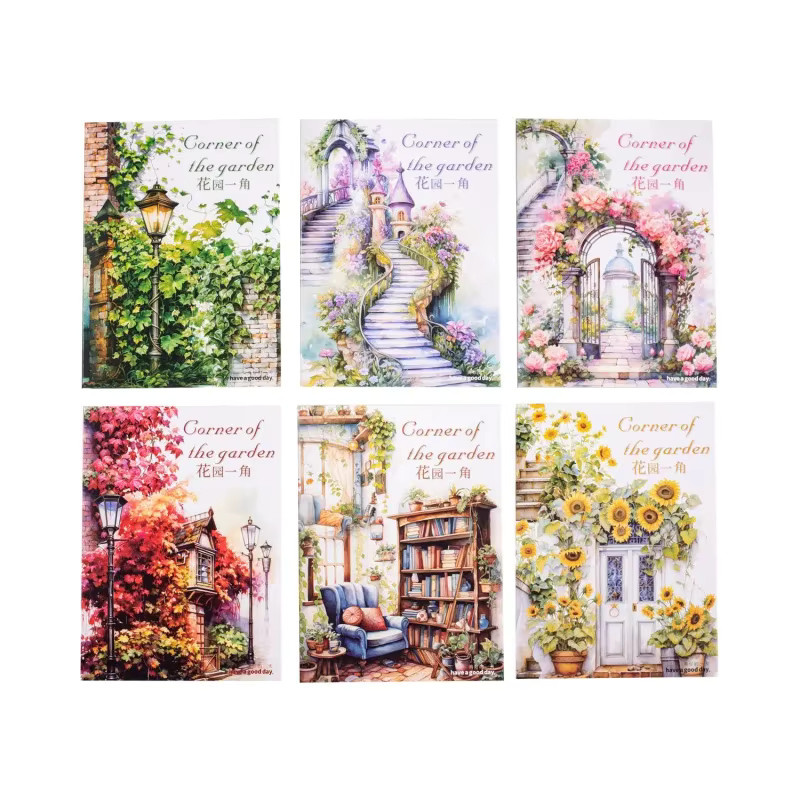 30 Stück dekorative Aufkleber mit Gartenthema in Multicolour für Scrapbooking und DIY-Projekte - Bild 2