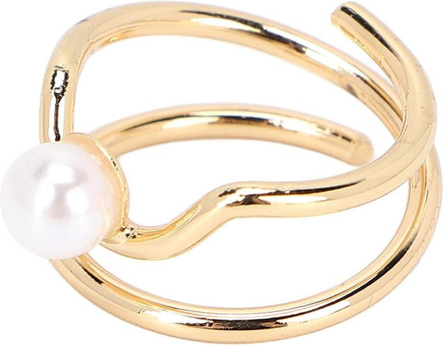 KaiSai Ring, Kupfer, Perle, Gold, Damen - Bild 1