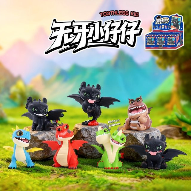 Potdemiel Toothless Fantasy Modellfigur, Einzelfigur - Bild 1