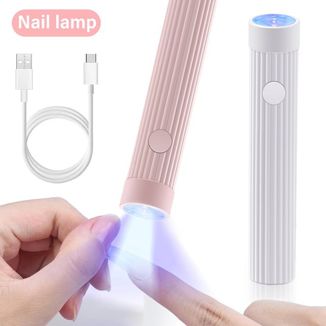 LINMANDA Hand-UV-Licht für Gel-Nagellampen, Pink, Unisex - Bild 1