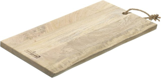 Schneidebrett bongusto aus Holz in Braun, rechteckig, B/T/H: 48,0 x 30,0 x 2,0 cm - Bild 1