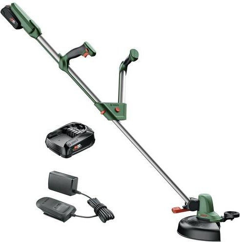 Bosch UniversalGrassCut 18V-260 Akku Rasentrimmer in Grün inklusive Ladegerät und 2 Akkus - Bild 1