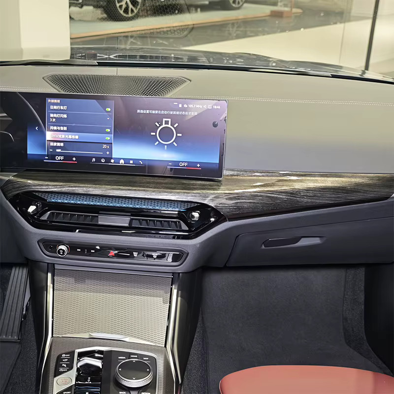 Metyoucar Instrumententafel-Dekorstreifen für BMW 3er und 4er G20 G22 in Schwarz mit Kohlefaser-Optik - Bild 6