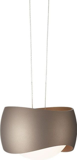 Oligo Curved Slack-Line LED-Pendelleuchte 1-flammig in Brazilian Brown mit Tunable White (2200K - 5000K) und Casambi-Steuerung - Bild 1