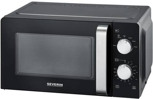 Severin Mikrowelle MW 7886 Schwarz, 700 W, 17 l, B/T/H: 44,0 x 32,0 x 24,0 cm - Bild 2