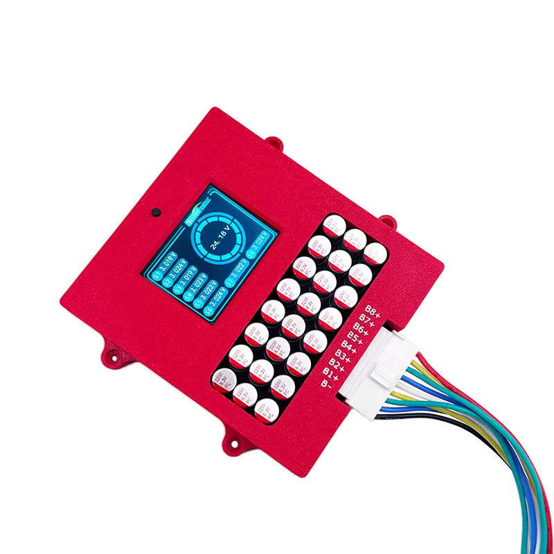 Heltec Automation Active Balancer mit Spannungsanzeige für 4S 6S 8S LiFePO4 Lipo und LTO Batterien in Rot - Bild 4