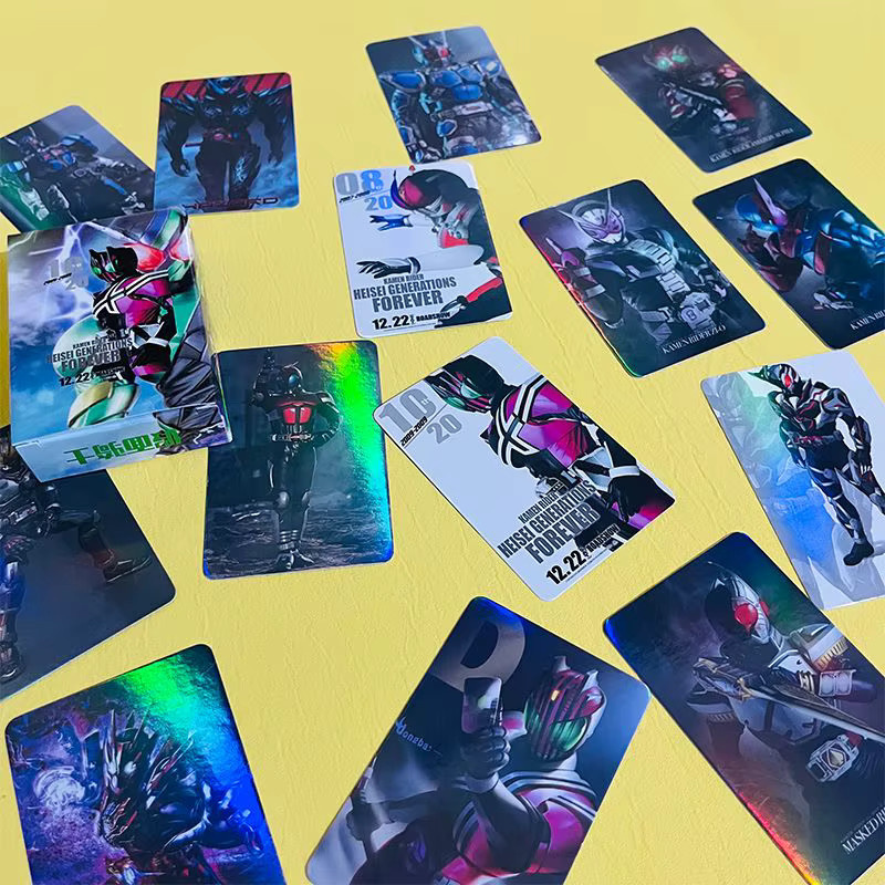 Bandai Kamen Rider LOMO-Karten, Sammelkarten, 50-teiliges Set - Bild 3