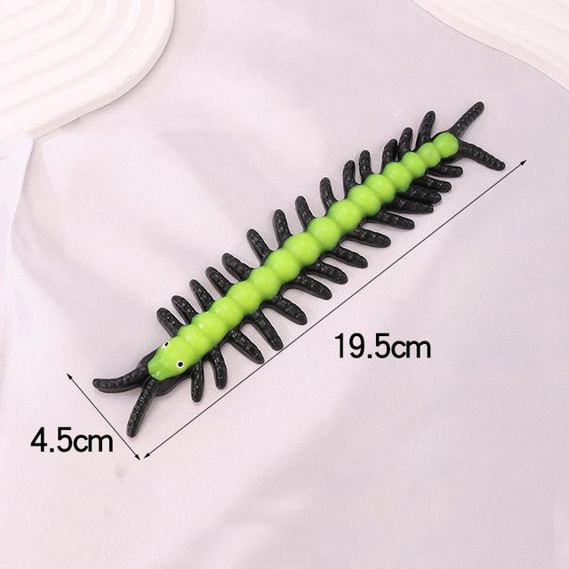 BC Pet Supplies Tausendfüß Stretch Dekompressionsspielzeug, Fledermaus, black - Bild 1