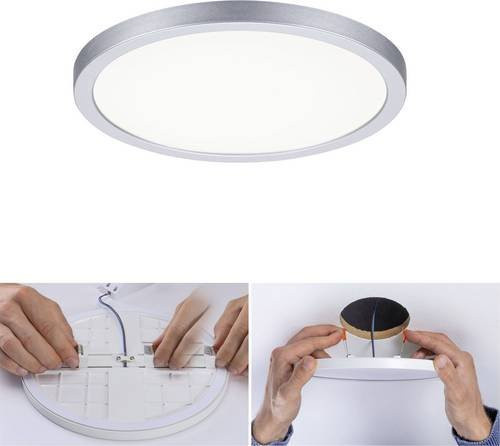 Paulmann AREO VariFit LED-Einbaupanel IP44 13W 4000K Chrom matt rund - Bild 1