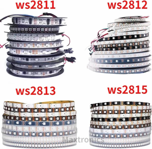SAGE LU MEI RGBIC LED-Streifen individuell adressierbare Dual-Signal-Vollfarb-LED-Bänder in Multicolour - Bild 1
