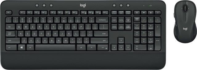 Logitech MK545 Advanced Tastatur- und Maus-Set kabellos in Schwarz mit QWERTZ-Layout - Bild 1