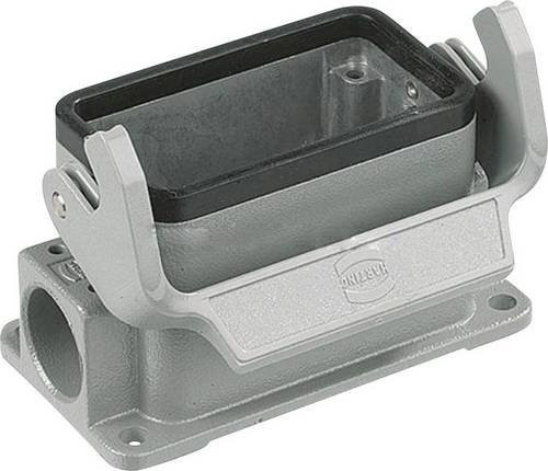 HARTING Sockelgehäuse Han 24B-asg2-LB-21 09300241290 in Grau aus Kunststoff - Bild 1