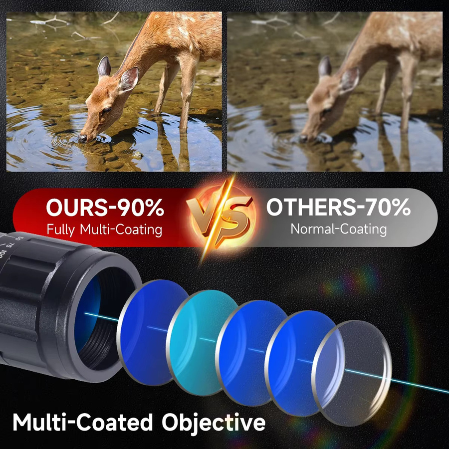 Taktisches Zielfernrohr 3-9x40 AOEG mit Rotpunkt, Taschenlampe und Laser in Schwarz für Outdoor-Jagd zur Montage auf 11mm/20mm Schienen - Bild 2
