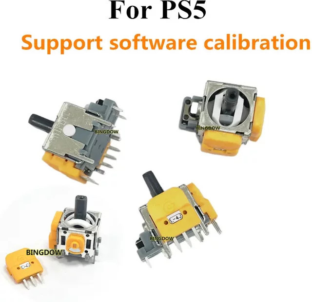 YXTVGAME 100 Stück Hall-Joysticks für PS5, PS4, NS Pro und SE – Elektromagnetische Analogsticks der 4. Generation mit Hochpräzisions-Optimierung und Anti-Drift-Funktion - Bild 1