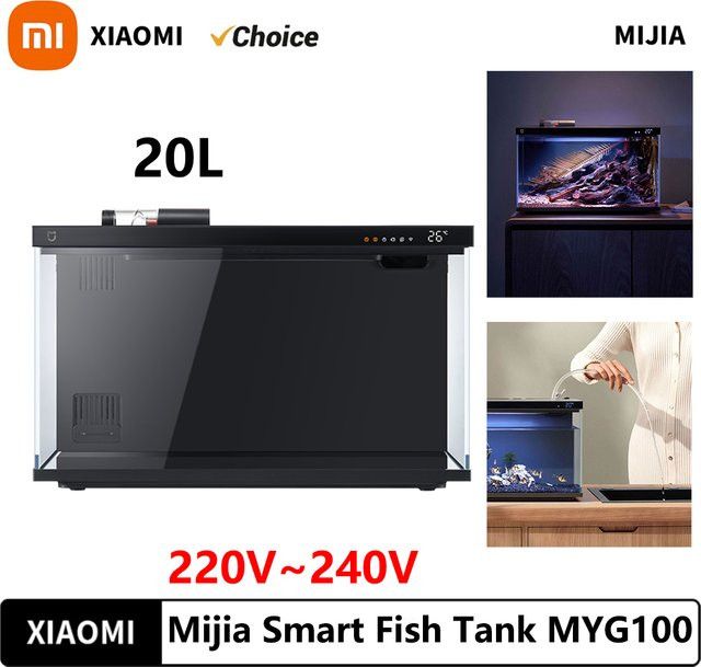 Xiaomi Mijia Smart Aquarium mit App-Steuerung und Smart Lighting System, 20 l - Bild 1