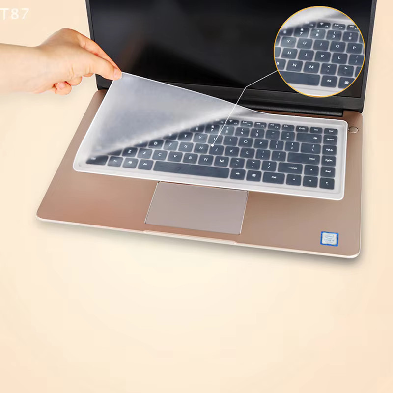 Universelle Silikon-Tastaturschutzfolie für Laptops in Transparent, wasserdicht und staubdicht - Bild 3